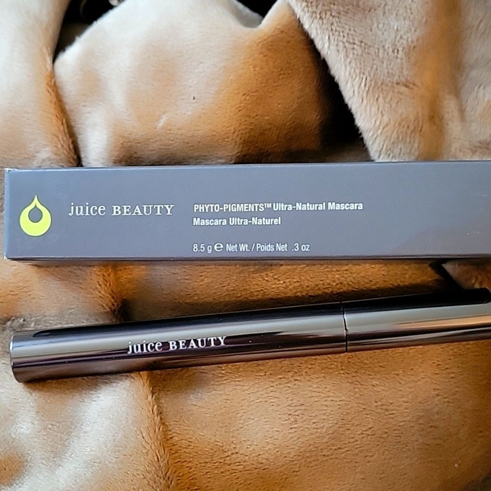 NEW Juice Beauty PHYTO-PIGMENTS Ultra-Natural Mascara Black Noir 01, 8.5g